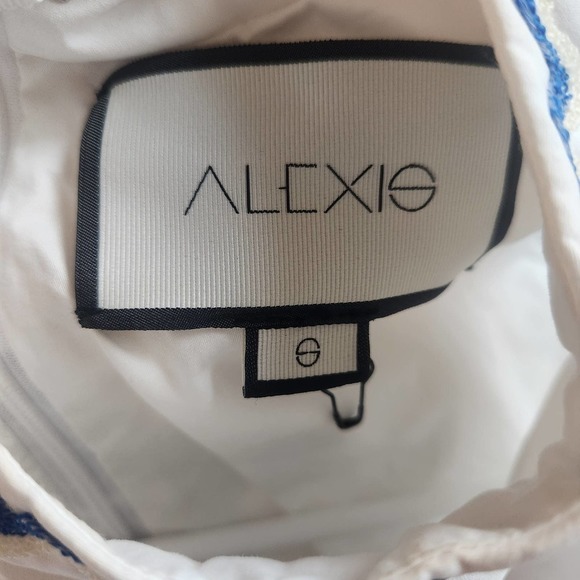 Alexis Farah High Neck Sleeveless Dress in Santorini Embroidery  Size‎ Small - Picture 7 of 13